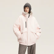 Dames Warme Trendy Winterjas met Imitatiebontkraag | Briella