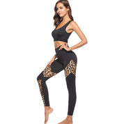 Dames Hoge Taille Sportlegging met Luipaarddetails | Adinda