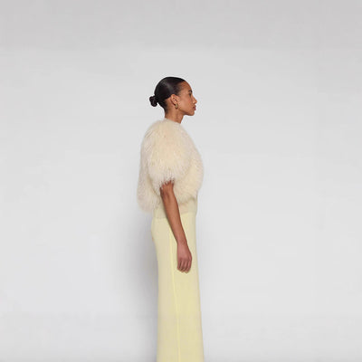 Dames Elegante Trendy Faux Fur Bolero | Liza