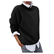 Dames Elegante Veelzijdige Trendy 2 in 1 Trui met Blouse-Onderlaag | Ronda