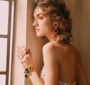 Dames Liefde Oorbellen met Stoere Punk Uitstraling | Lodinda