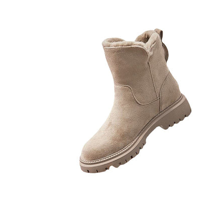 Dames Comfortabele Gevoerde Winter Boots met Rits | Ezra