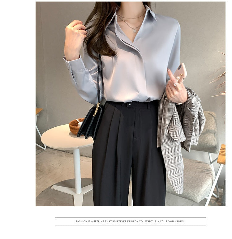 Dames Elegante Stijlvolle Veelzijdige Blouse | Hally