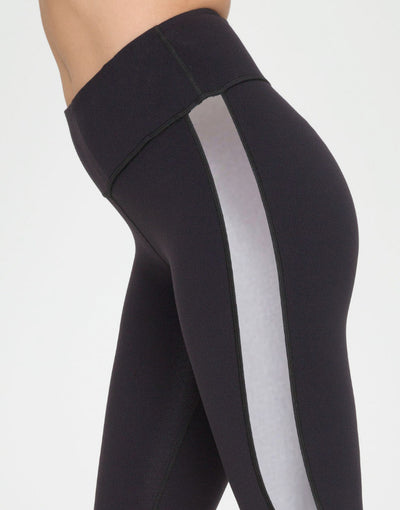 Dames Veelzijdige Elegante Sport Legging met Contrast Streep | Amadea