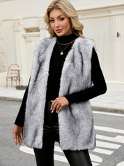 Dames Trendy Veelzijdige Stijlvolle Faux Fur Bodywarmer Gilet | Boreya