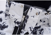 Dames Waterdichte Warme Trendy Ski Overall Set met Print | Vessa