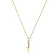 Dames Stijlvolle Trendy Vergulde Gouden Initialen Ketting met Letter | Lanette