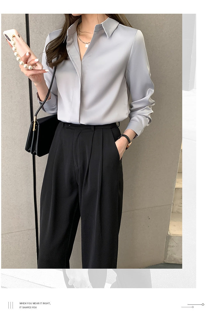 Dames Elegante Stijlvolle Veelzijdige Blouse | Hally