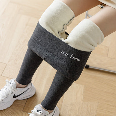 Dames Zachte Basic High Waist Thermo Legging | Alesia