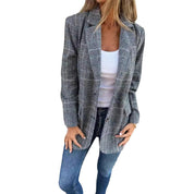 Dames Elegante Trendy Geruite Blazer | Briana