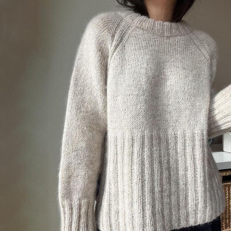 Dames Stijlvolle Zachte Raglan Trui | Russy