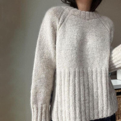 Dames Stijlvolle Zachte Raglan Trui | Russy