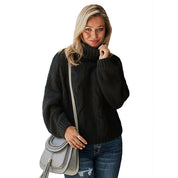 Dames Elegante Trendy Coltrui met Kabel Patroon | Riandy