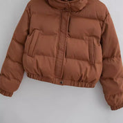 Vrouwen Korte Gewatteerde Puffer Jas met Capuchon | Beryl