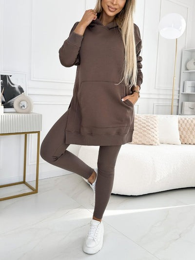 Dames Comfortabele Loungewear Set Hoodie en Legging | Devany
