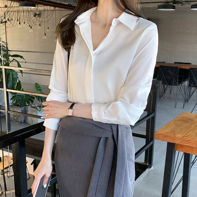Dames Elegante Stijlvolle Veelzijdige Blouse | Hally