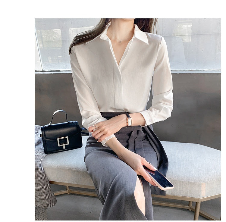 Dames Elegante Stijlvolle Veelzijdige Blouse | Hally