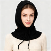 Dames Gebreide Wintermuts met Koord voor de Koude & Ski Dagen | Lavanja