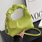 Dames Elegante Schoudertas met Geplooid Design | Lijanji