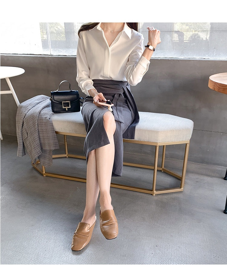 Dames Elegante Stijlvolle Veelzijdige Blouse | Hally