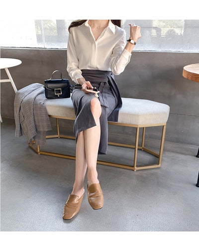 Dames Elegante Stijlvolle Veelzijdige Blouse | Hally