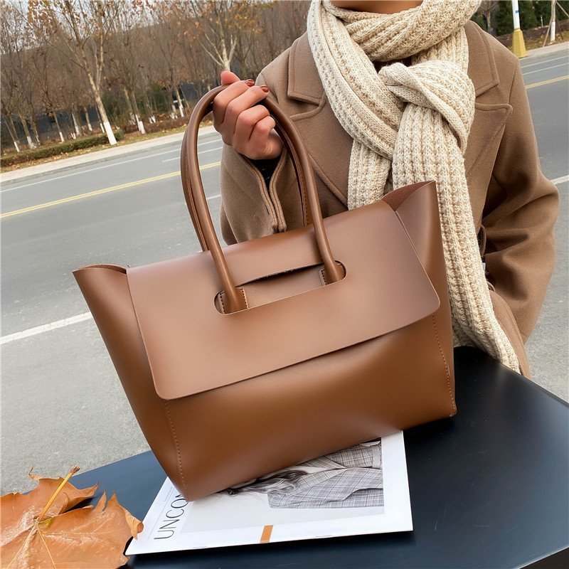 Dames Trendy Vintage Look Handtas met Grote Inhoud | Licona