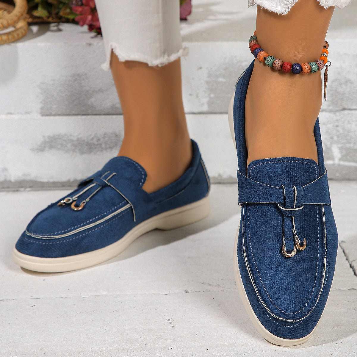 Dames Trendy Instappers met Comfortzool en Luxe Afwerking | Elliotte