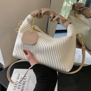Dames Elegante Schoudertas met Geplooid Design | Lijanji
