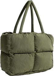Dames Puffer Tote Bag | Lua