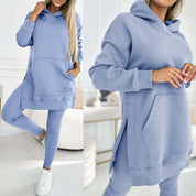 Dames Comfortabele Loungewear Set Hoodie en Legging | Devany