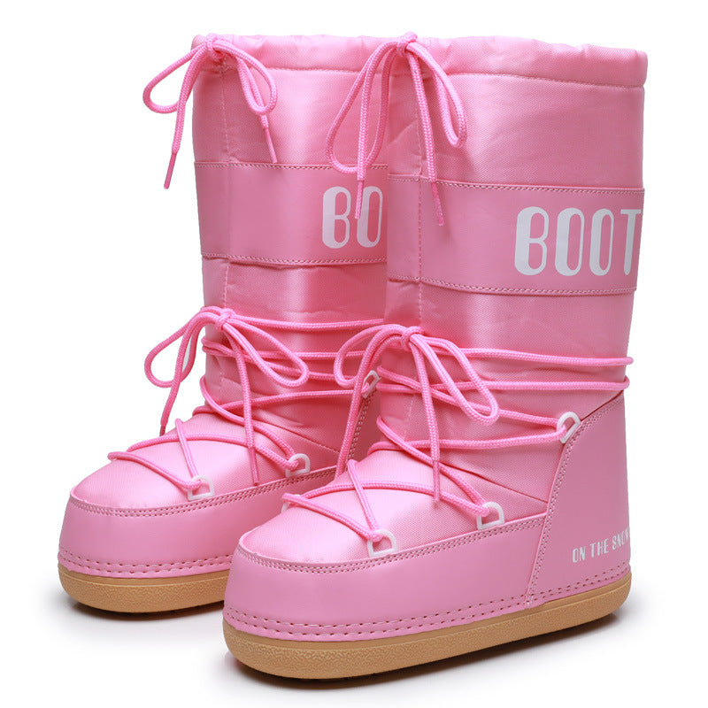 Dames Trendy Comfortabele Hoge Gewatteerde Waterdichte Snowboots | Equaline