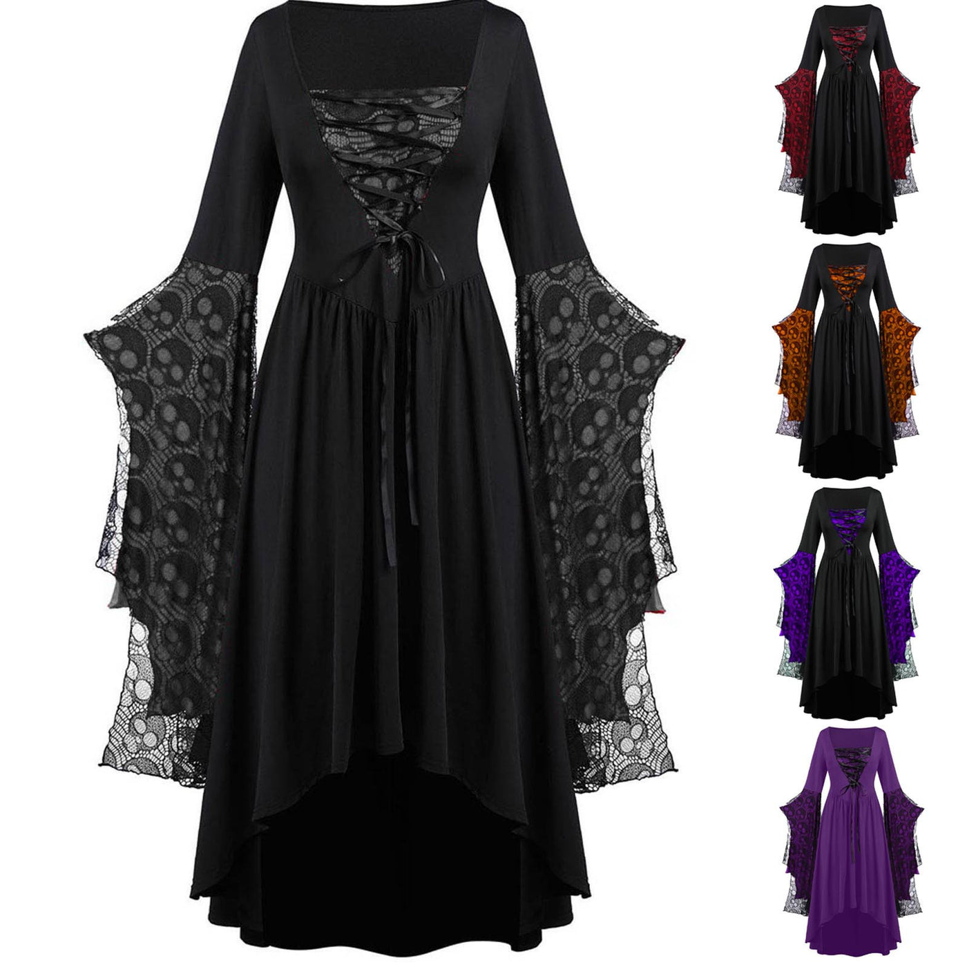 Dames Elegante Maxi Jurk met Kant | Mitzy