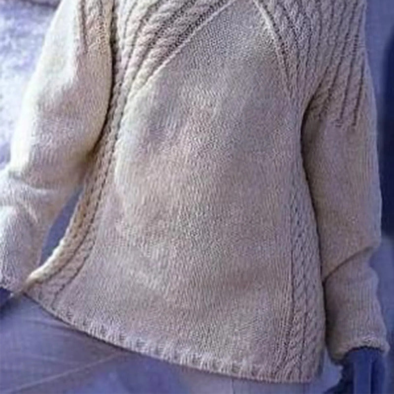 Dames Coltrui met Kabelpatroon | Rochella