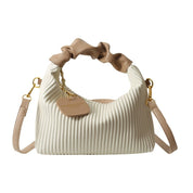 Dames Elegante Schoudertas met Geplooid Design | Lijanji