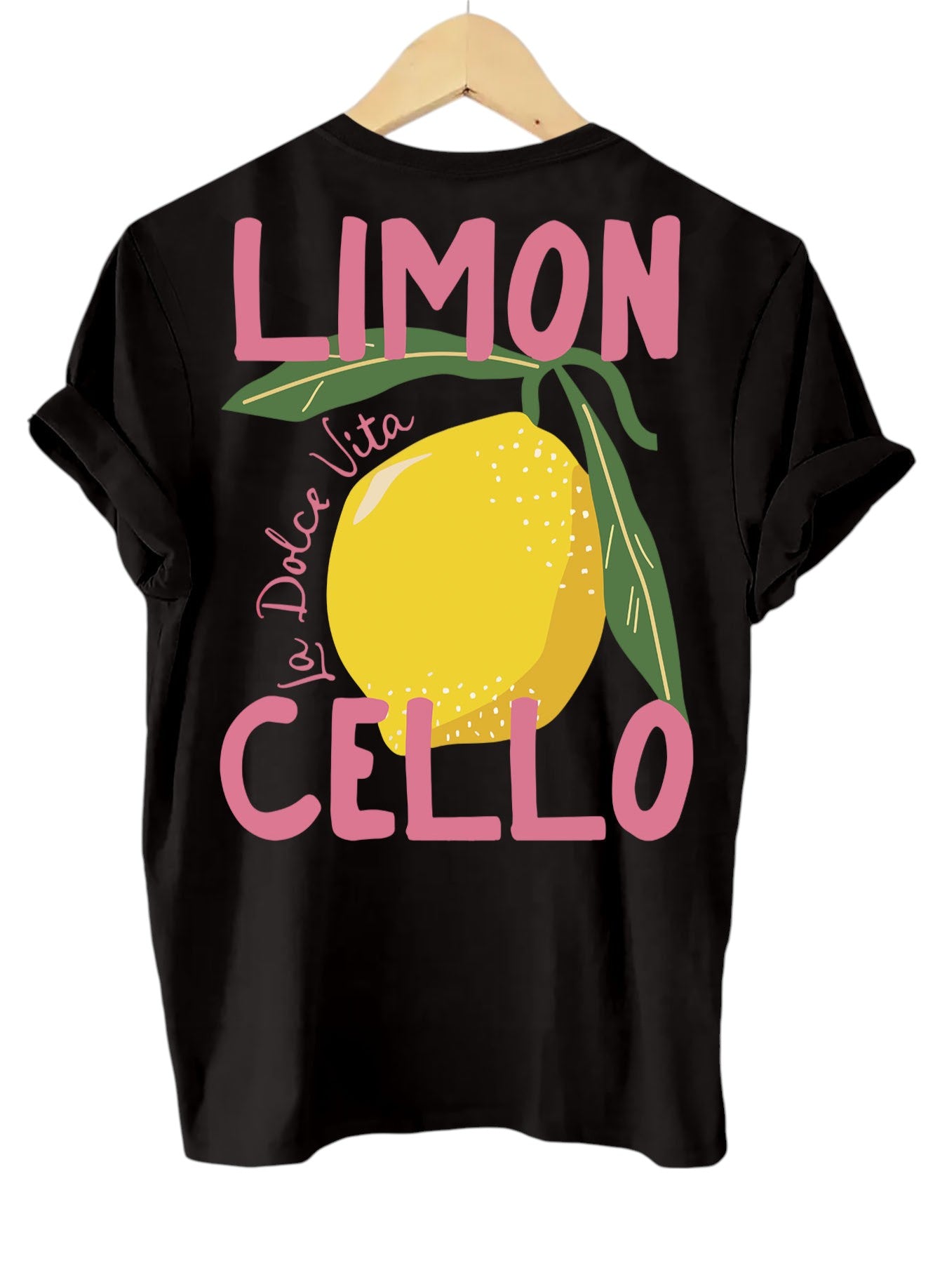 Dames Trendy Zomers Shirt met Citroen Print | Tangerine