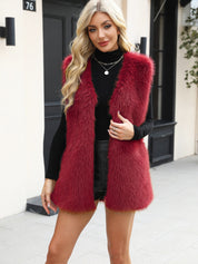 Dames Trendy Veelzijdige Stijlvolle Faux Fur Bodywarmer Gilet | Boreya