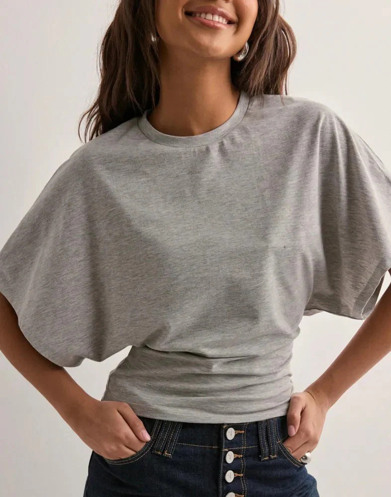 Dames Stijlvolle Top met Oversized Mouwen | Tori