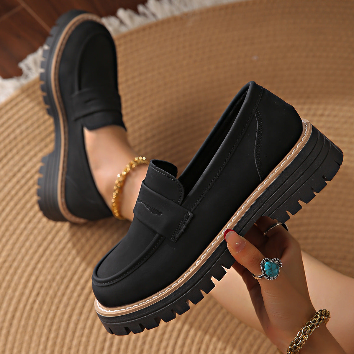Dames Trendy Modieuze Orthopedische Dames Instap Loafer | Eliah