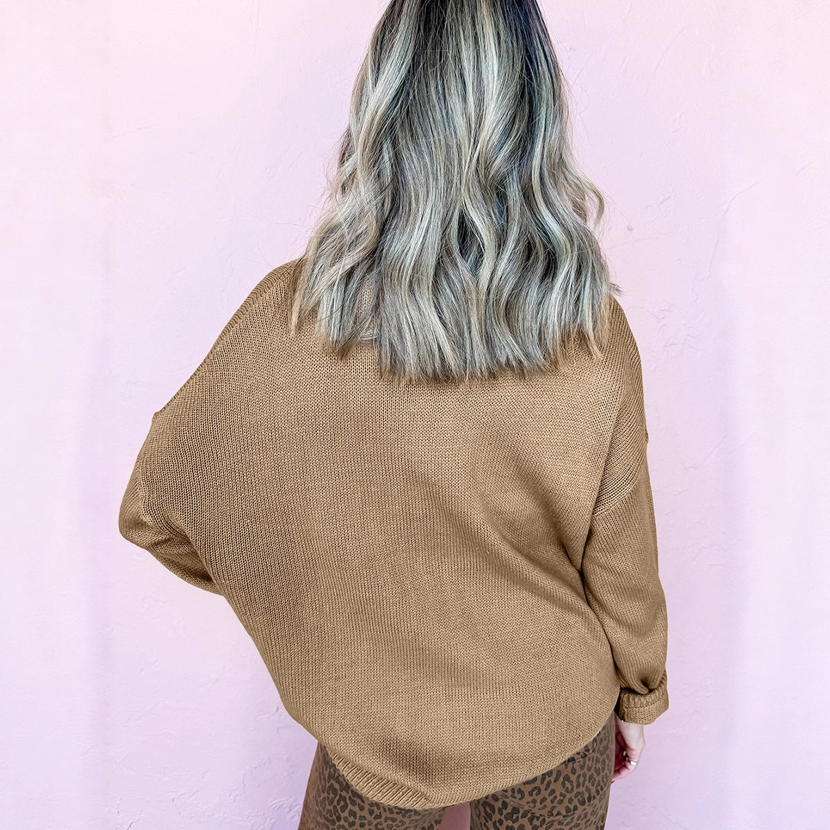 Dames Gebreide Kerst Trui met ‘Merry’ Detail | Rosina