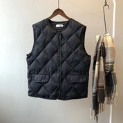 Dames Gewatteerde Bodywarmer met Quilted Patroon | Becca