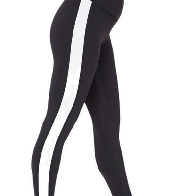 Dames Veelzijdige Elegante Sport Legging met Contrast Streep | Amadea