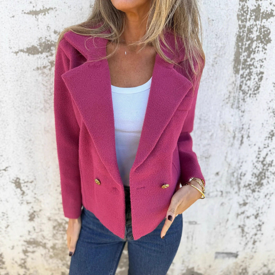 Dames Elegante Stijlvolle Blazer Jas met Knopen | Bexley