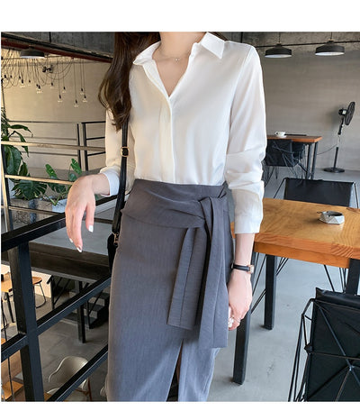 Dames Elegante Stijlvolle Veelzijdige Blouse | Hally