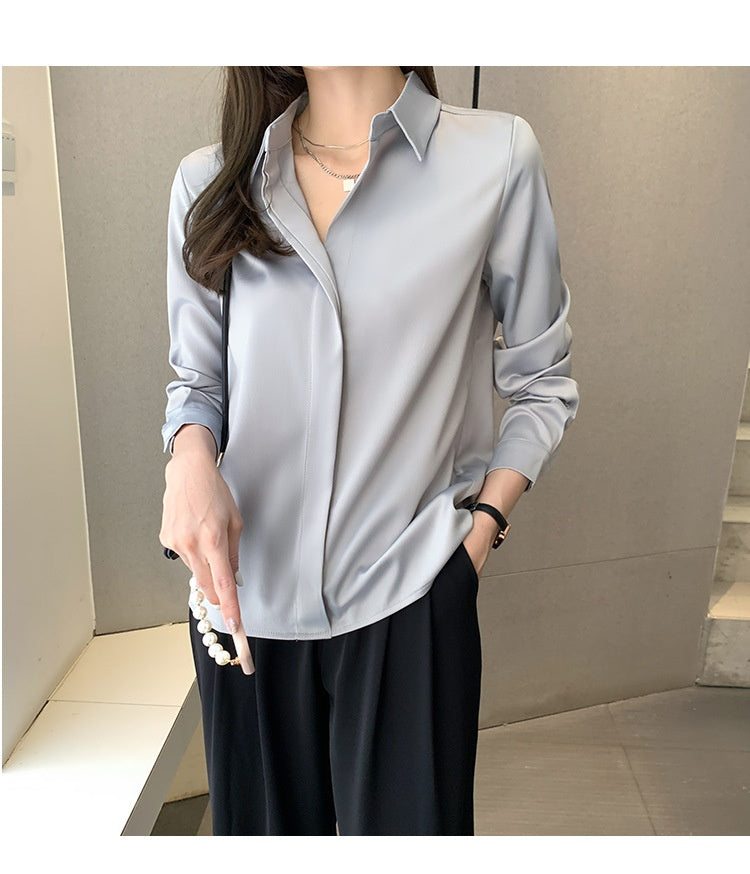 Dames Elegante Stijlvolle Veelzijdige Blouse | Hally