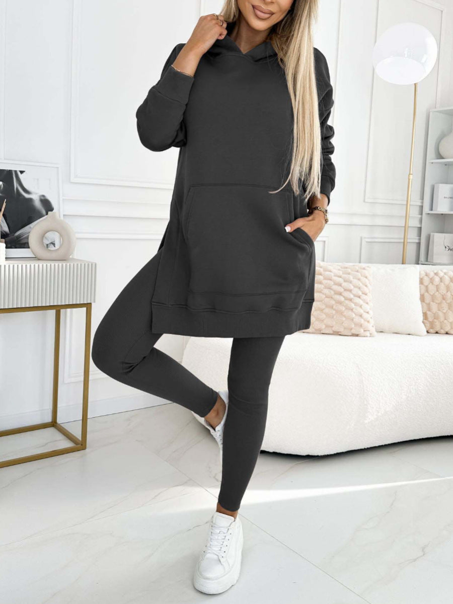 Dames Comfortabele Loungewear Set Hoodie en Legging | Devany