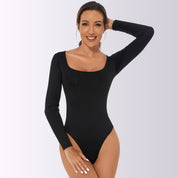 Dames Comfortabele Corrigerende Bodysuit met Lange Mouwen | Moana