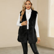 Dames Trendy Veelzijdige Stijlvolle Faux Fur Bodywarmer Gilet | Boreya
