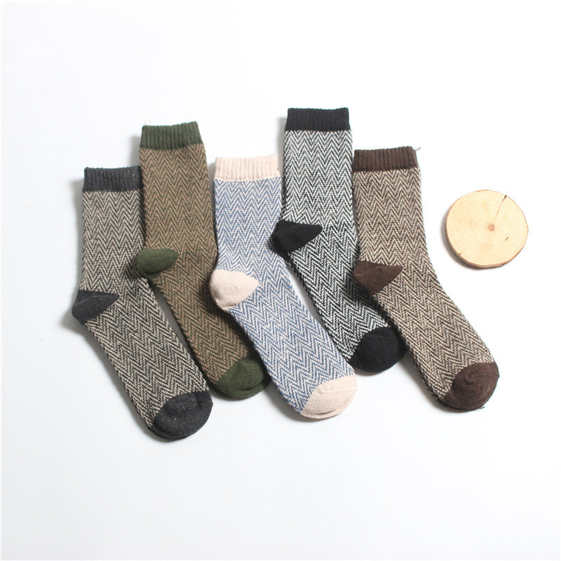 Dames 5-Pack Warme Sokken in Scandinavisch Design | Lobke