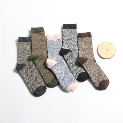 Dames 5-Pack Warme Sokken in Scandinavisch Design | Lobke