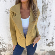 Dames Elegante Stijlvolle Blazer Jas met Knopen | Bexley